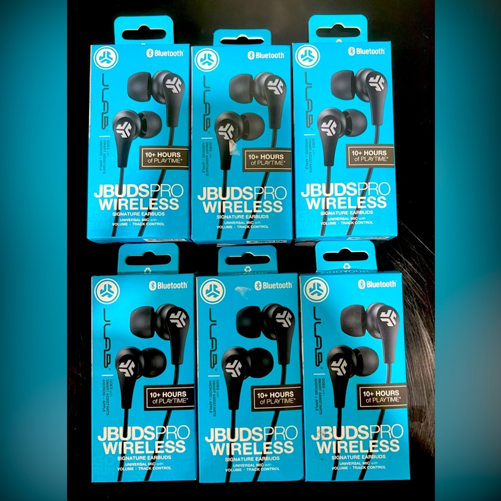 JLab JBuds Pro Bluetooth Wireless Signature Earbuds-NWT